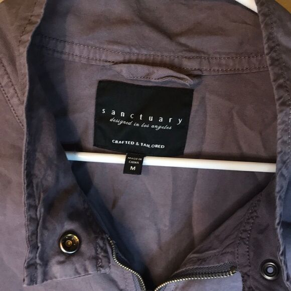 Sanctuary lavender lightweight jacket size medium - Picture 2 of 5